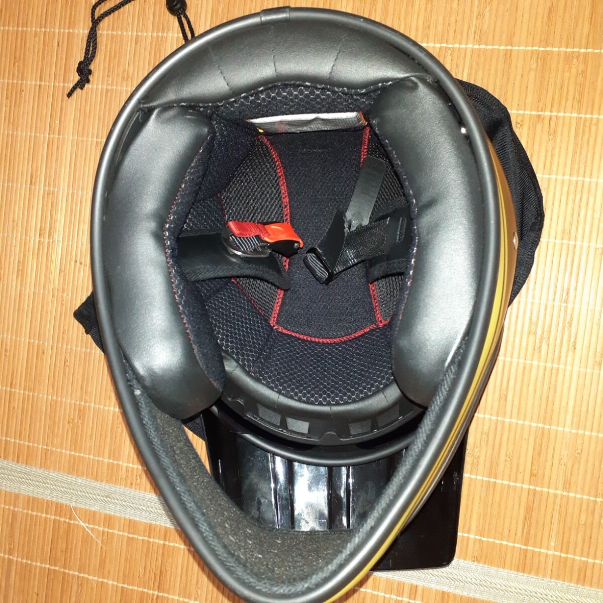  состояние хороший! MOTO-VIPER MP400 HOPPER INAZUMA M размер Moto стеклоочиститель Inazuma шлем внутренний защита б/у товар шоу eiEX-ZERO