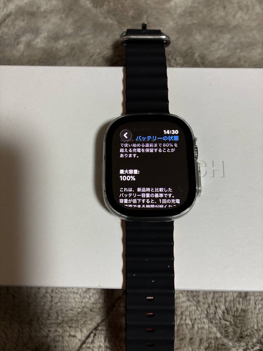 ★ 超美品 ★ Apple Watch Ultra3 49mm GPS+Cellularモデル MEWH4J/A A3281 送料無料_画像2