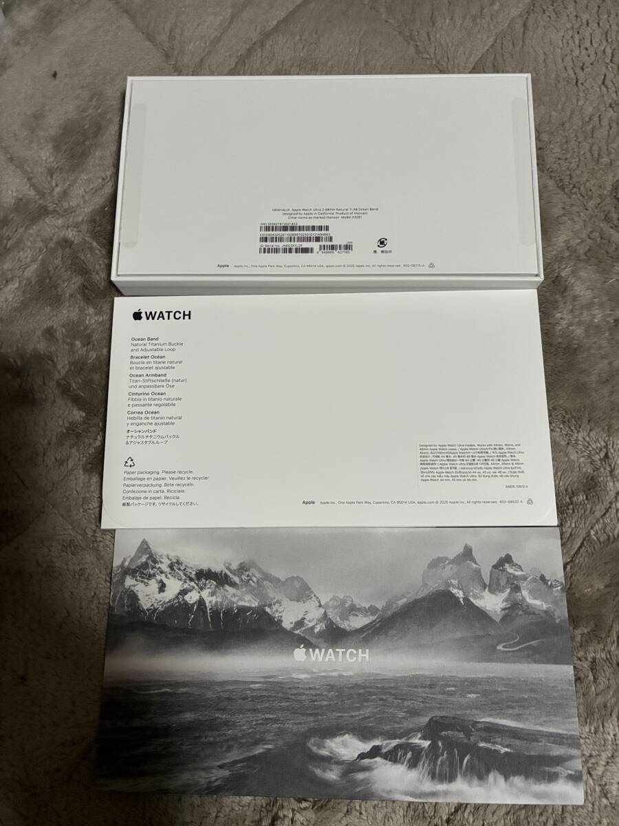 ★ 超美品 ★ Apple Watch Ultra3 49mm GPS+Cellularモデル MEWH4J/A A3281 送料無料_画像9