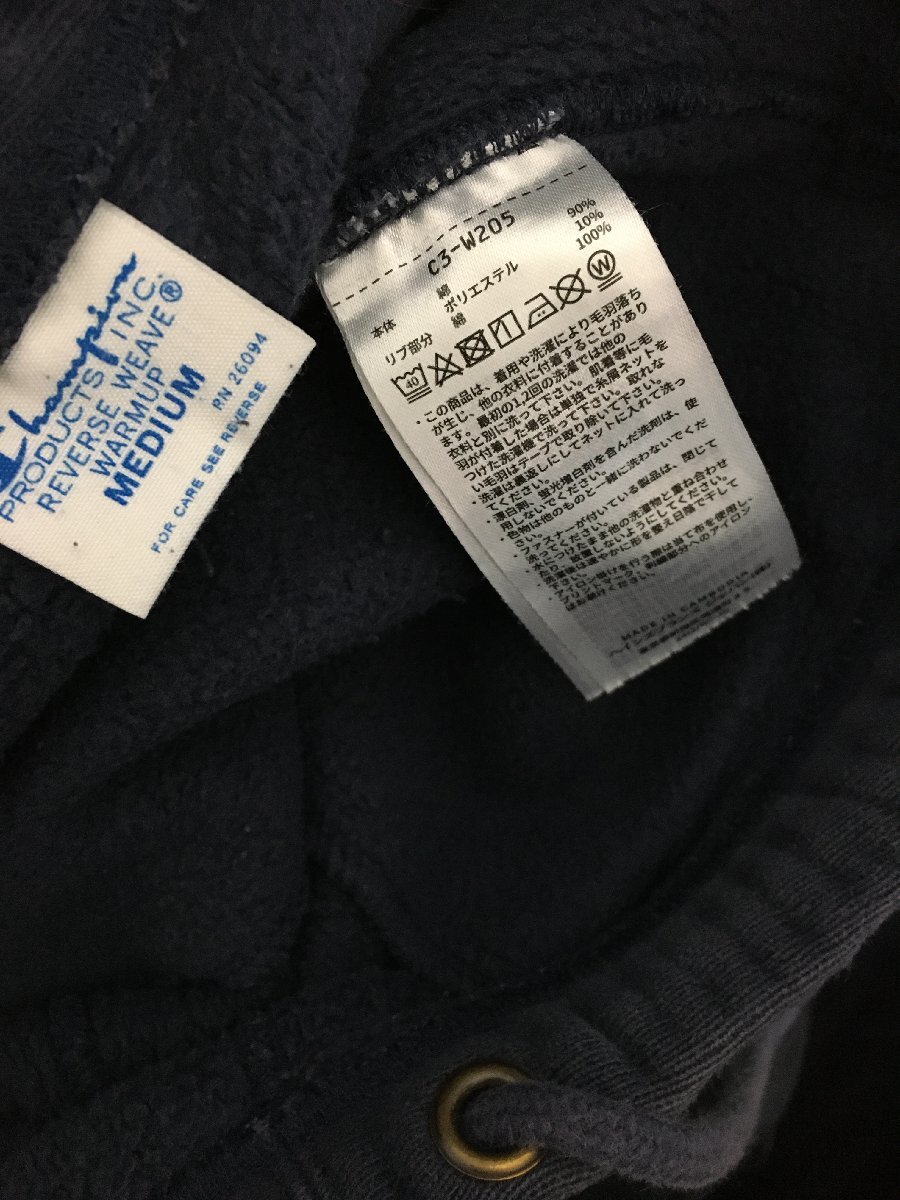 ◆国内正規 champion チャンピオン フェード ネイビー リバースウィーブ スウェット パンツ M C3-W205_画像5