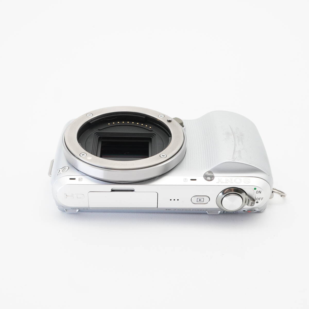 рабочий товар SONY Sony NEX-C3 серебряный беззеркальный однообъективный #B2094