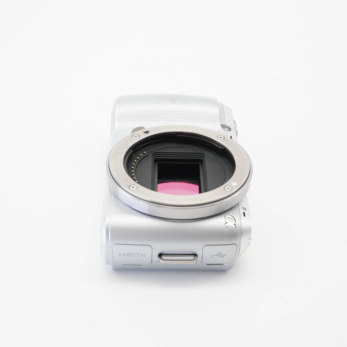 рабочий товар SONY Sony NEX-C3 серебряный беззеркальный однообъективный #B2094