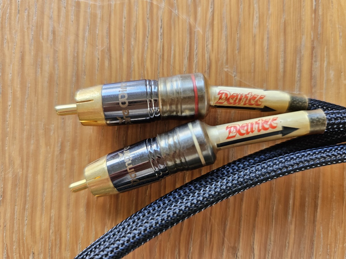 DENTEC RCAオーディオケーブル 1m サウンドデン_画像3