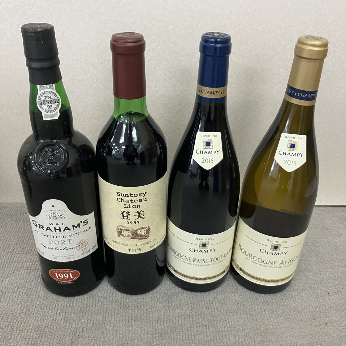 M101-#[ продажа комплектом ] sake 12 шт. комплект вино шампанское ликер алкоголь Suntory. прекрасный GIORDANO MOET&CHANDON др. TC