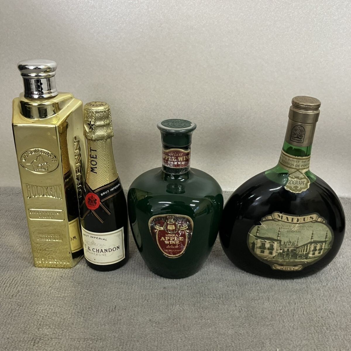 M101-#[ продажа комплектом ] sake 12 шт. комплект вино шампанское ликер алкоголь Suntory. прекрасный GIORDANO MOET&CHANDON др. TC