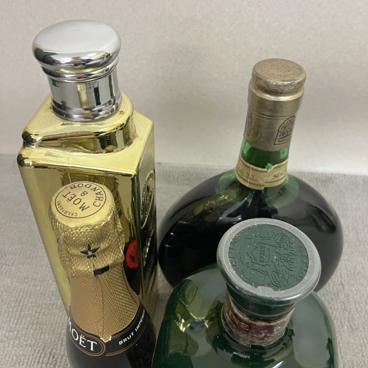 M101-#[ продажа комплектом ] sake 12 шт. комплект вино шампанское ликер алкоголь Suntory. прекрасный GIORDANO MOET&CHANDON др. TC