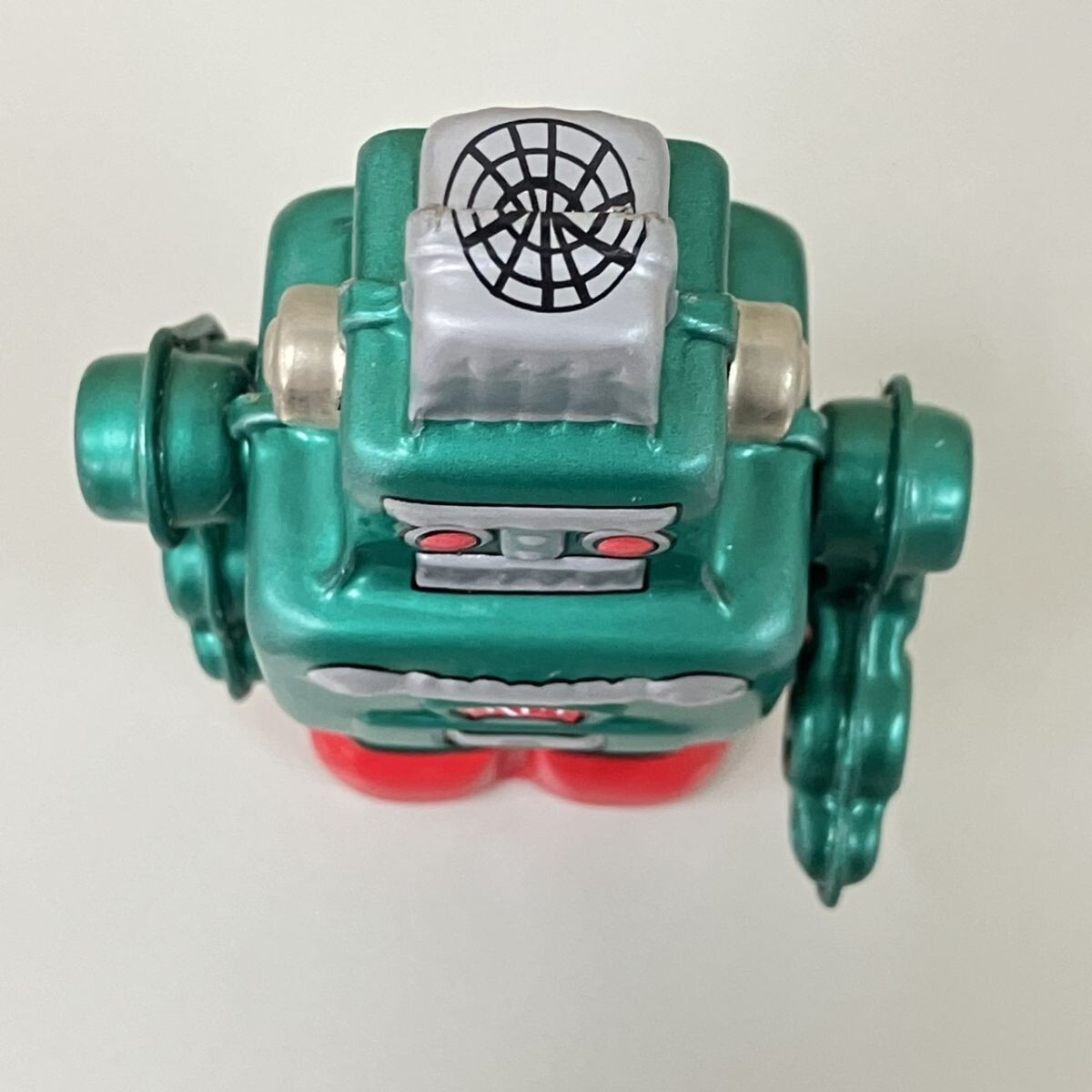 M337-M26-2073 ◎ TOYS SMOKING ROBOT WIND-UP スモーキング ロボット ブリキ ゼンマイ歩行 ビンテージ レトロ 箱付 動作確認済み TE_画像6