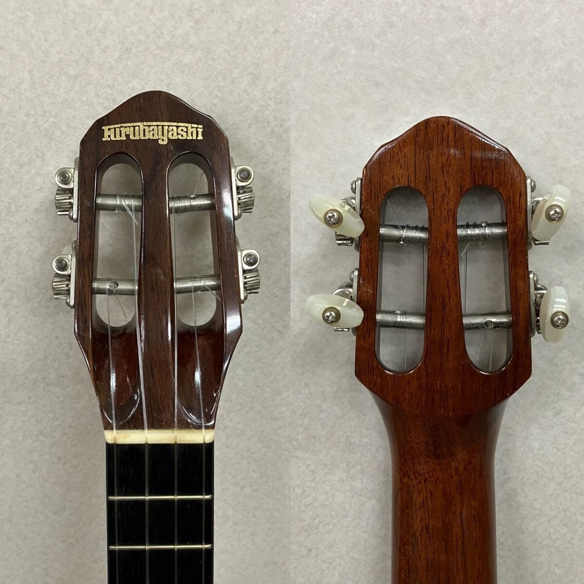 O129-UT2-32 C.Furubayashi 古林達郎 ウクレレ RC-04SM 140227 楽器 弦楽器 コンサートウクレレ 日本製 ハードケース付き TC_画像7