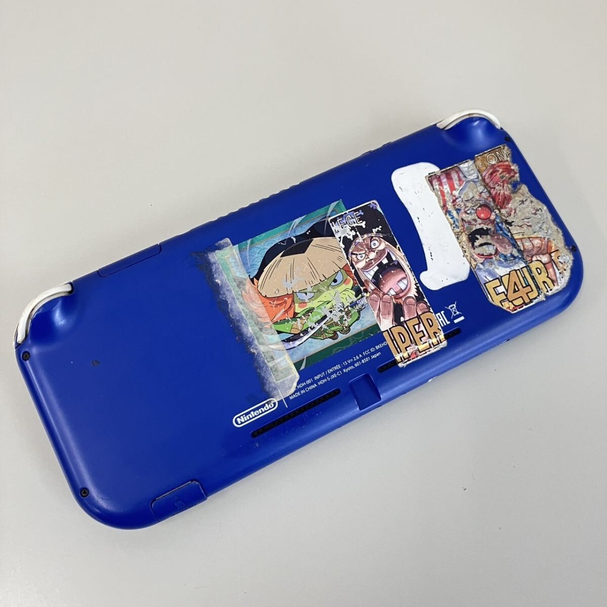O301-T20-3010 NINTENDO SWITCH Lite HDH-001 ニンテンドー スイッチ ライト ブルーカラー 箱付き ゲーム機 任天堂 通電確認済み TE_画像7
