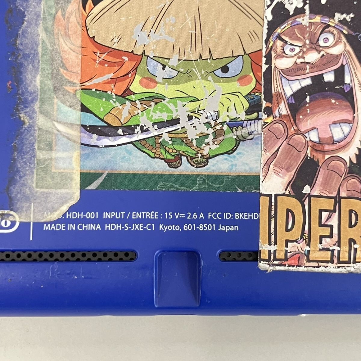 O301-T20-3010 NINTENDO SWITCH Lite HDH-001 ニンテンドー スイッチ ライト ブルーカラー 箱付き ゲーム機 任天堂 通電確認済み TE_画像8