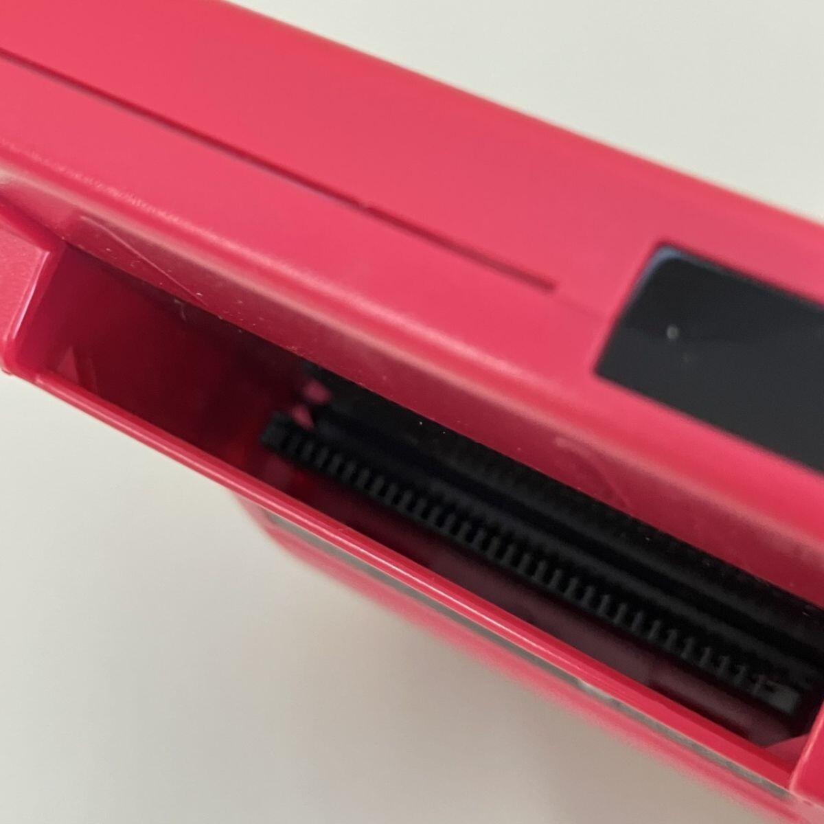 O304-T20-3011 ◎ NINTENDO GAME BOY COLOR CGB-001 ニンテンドー ゲームボーイカラー レッドカラー 箱付き ゲーム 通電確認済み TE_画像6