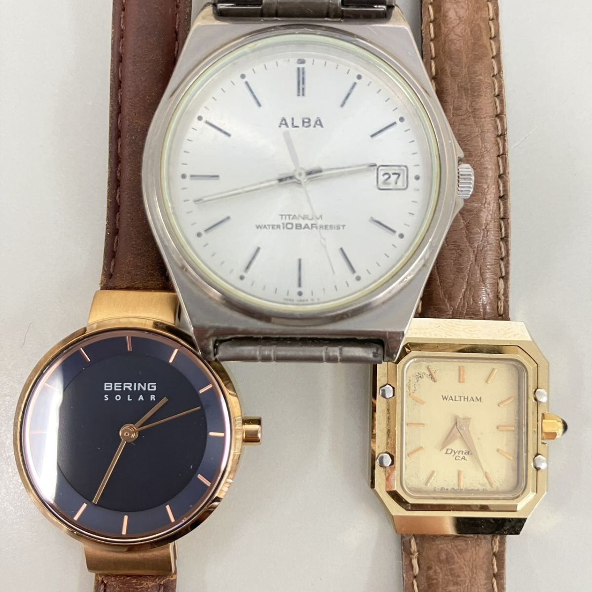 O365-■【まとめ売り】ブランド腕時計 20点セット 懐中時計 クォーツ 自動巻き 手巻き ソーラー TISSOT EMPORIO ARMANI MAXY 他 TE_画像7