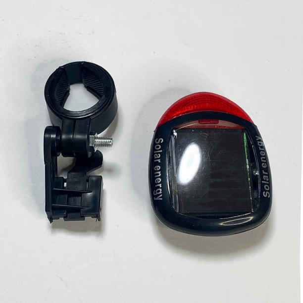 自転車 テールライト ソーラー 充電式 LED リア ライト ロードバイク 防水_画像6