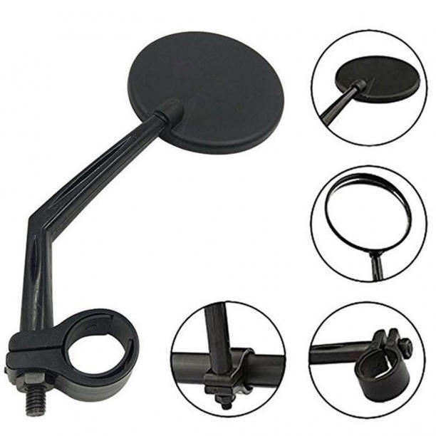 サイドミラー 自転車 バックミラー ハンドルバー 広角 凸面鏡 ロードバイク 鏡_画像6