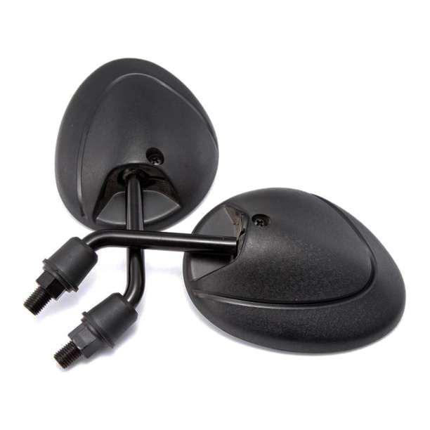 バイク ミラー 8mm M8 汎用 原付 ショート 左右 正ネジ オートバイ_画像3