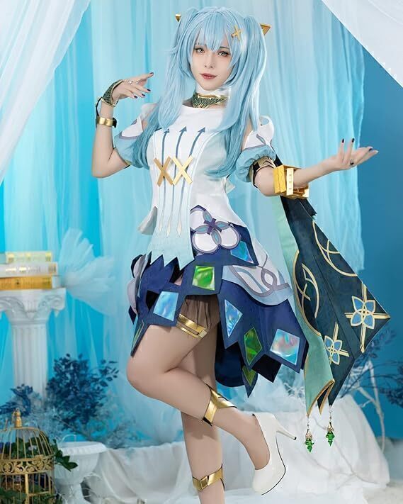 送料無料 コスプレ衣装 コスプレ ファルザン S ウィッグ付き コスプレ衣装一式 学者 原神 フルセット コスチューム 大人用 仮装 新品未使用_画像7