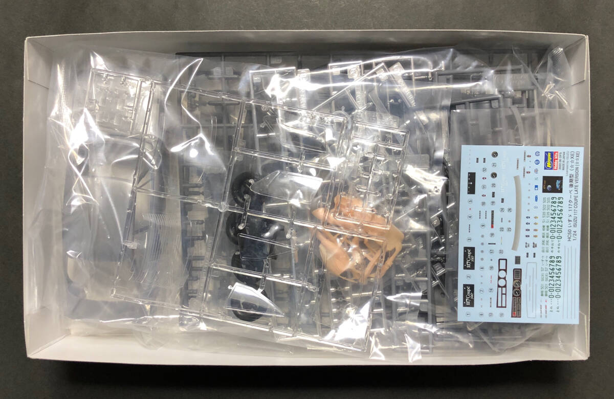 @中古絶版模型堂 ハセガワ 1/24 いすゞ117クーペ後期型 ☆☆XE w/クールビューティガールズフィギュア いすゞ いすず イスズ 117クーペ後期_画像2