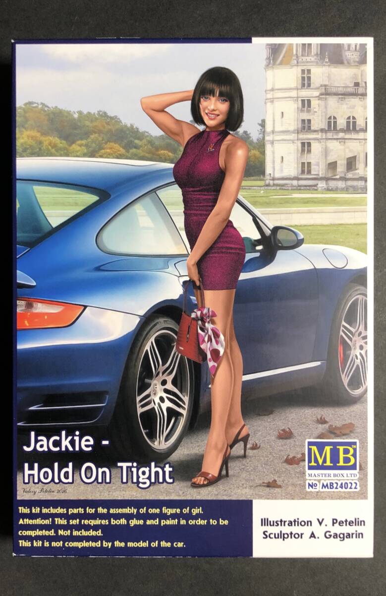 @中古絶版模型堂 MB 1/24 ボディコンレディ ジャッキー デンジャラスカーブスシリーズ Jackie-Hold On Tight マスターボックス ボディコン_画像1