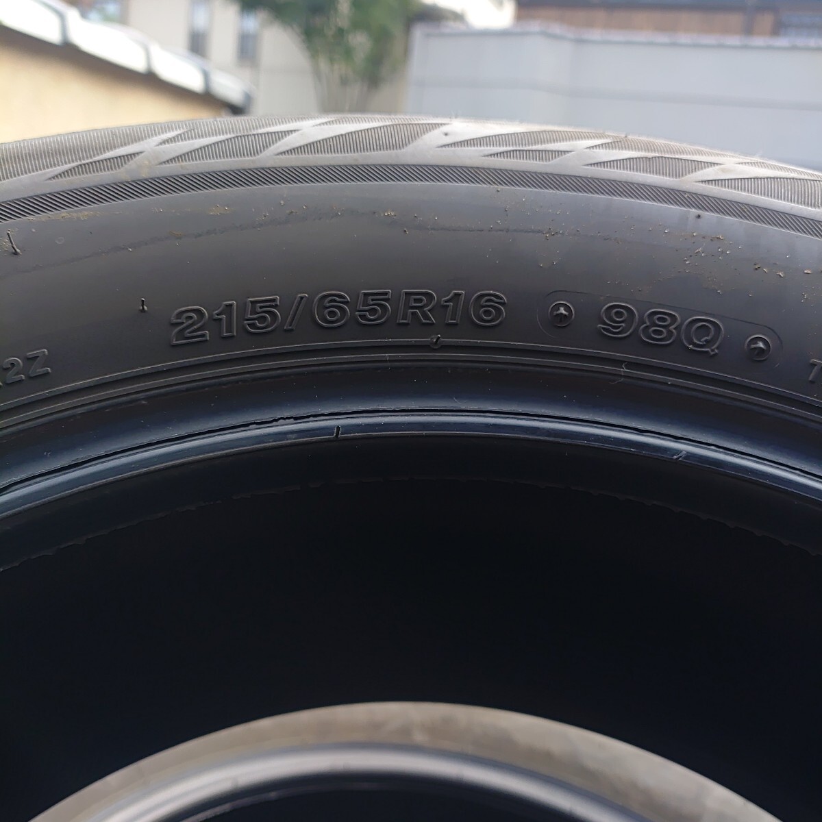 ブリジストン BRIDGESTONE BLIZZAK VRX2 ブリザック 215/65R16 2022年 ハイエース キャラバン_画像6
