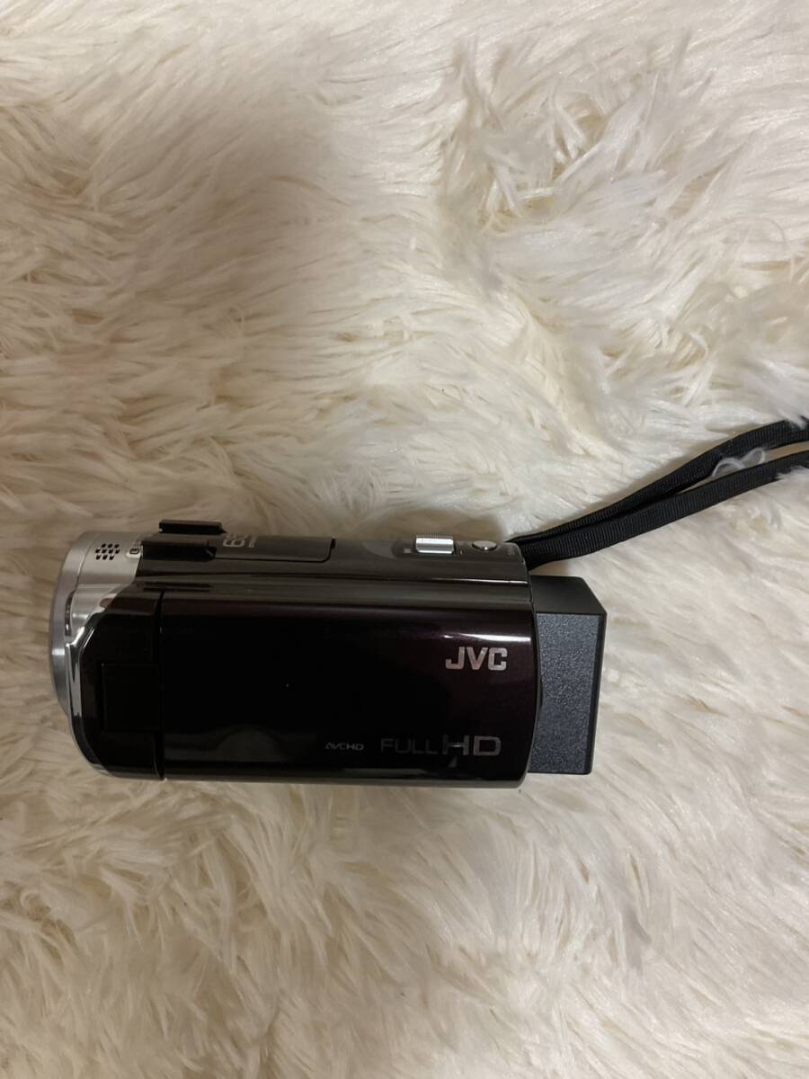 【簡易動作確認済】JVCビデオカメラ Everio GZ-E765-T アーバンブラウン デジタルビデオカメラ ケンウッド 2014年製_画像7