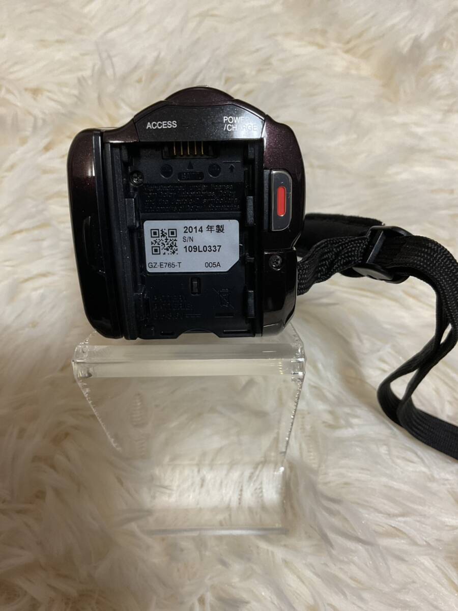 【簡易動作確認済】JVCビデオカメラ Everio GZ-E765-T アーバンブラウン デジタルビデオカメラ ケンウッド 2014年製_画像9