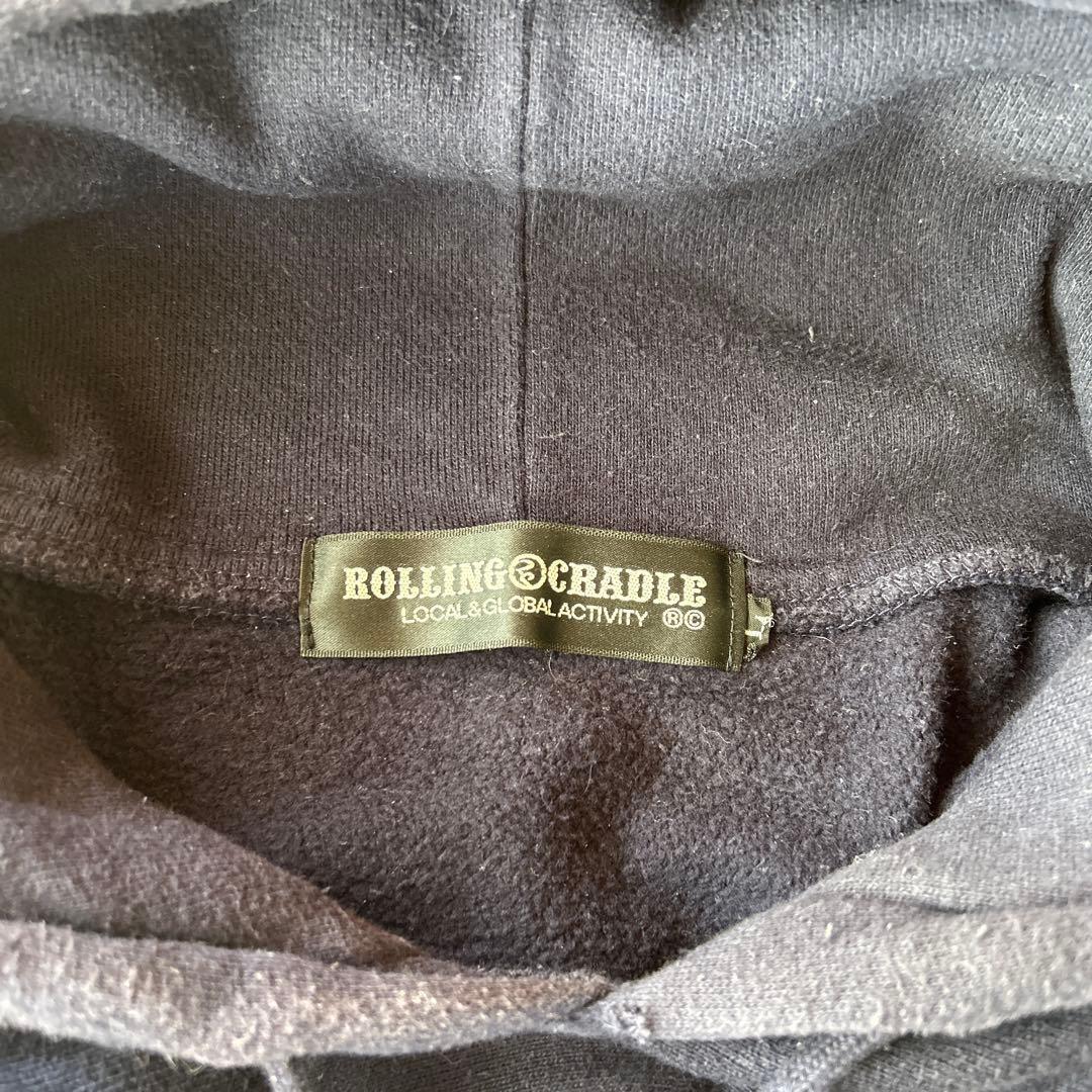 「ローリングクレイドル×スラッシャー」コラボスウェットパーカー リバースウィーブ_画像5