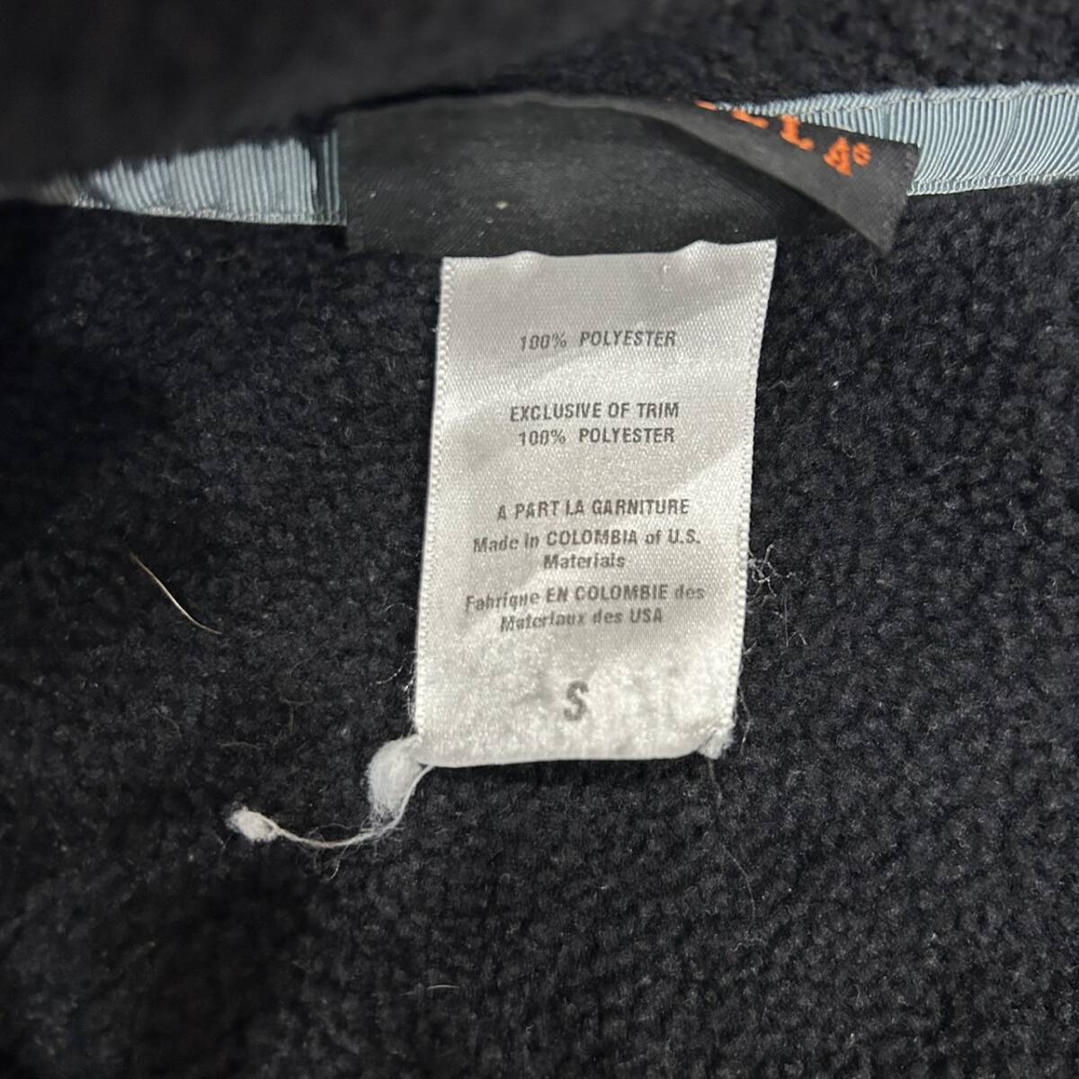 patagonia パタゴニア SYNCHILLA シンシラ スナップT S ブラック フリース_画像4