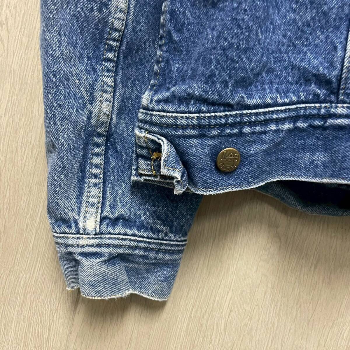  Lee STORM RIDER ブランケットライナー付き LL ブルートラッカージャケット_画像9