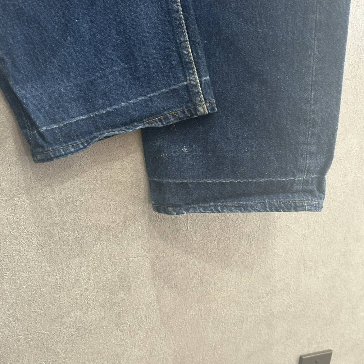 90年代 USA製 Levi's 501-0000 42×30 90s 501xx インディゴ ブルー ストレートデニム _画像5