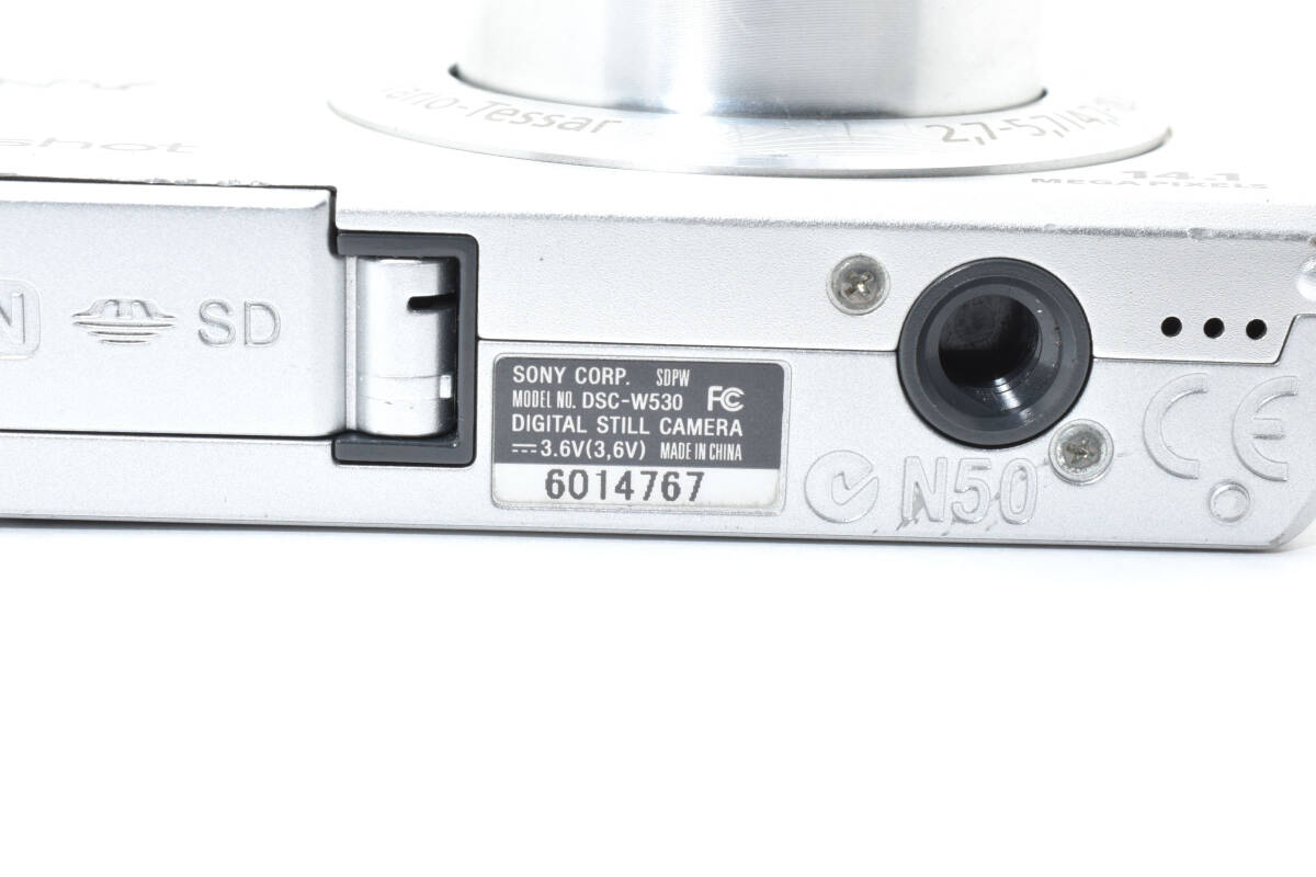 ★☆【動作問題なし!】 #2666289 750 SONY ソニー Cyber-shot DSC-W530 コンパクトデジタルカメラ☆★_画像7