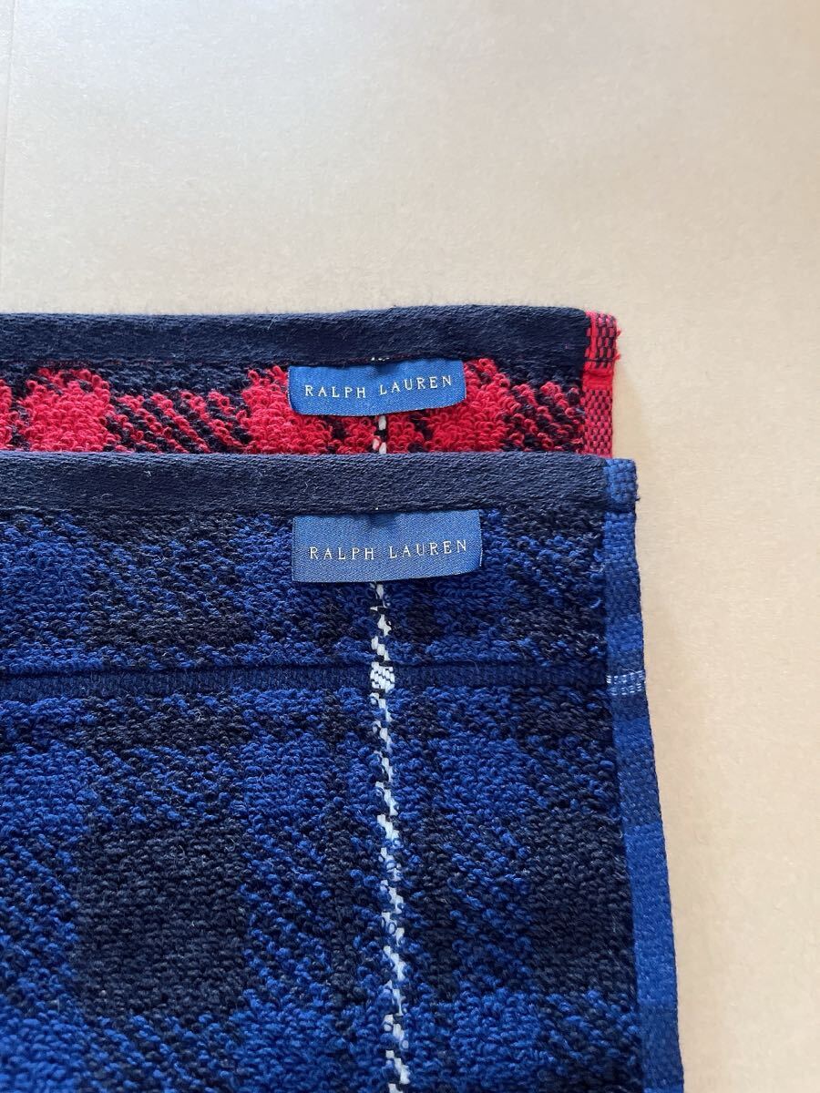 ラルフローレン ハンカチ タオルハンカチ アウトレット ミニタオル ハンドタオル タオル地 ご挨拶_画像3