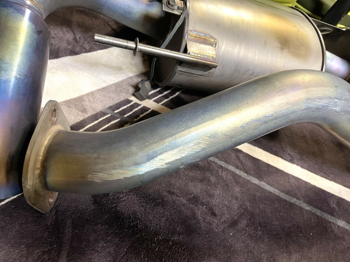 ■　RX-8　SE3P　前期　RE雨宮 ドルフィンテール フルチタン センター&リア マフラー　■_画像6