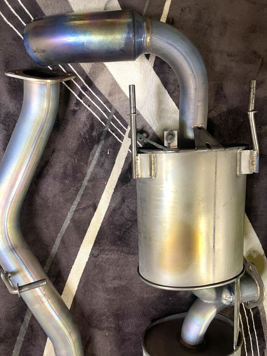 ■　RX-8　SE3P　前期　RE雨宮 ドルフィンテール フルチタン センター&リア マフラー　■_画像2