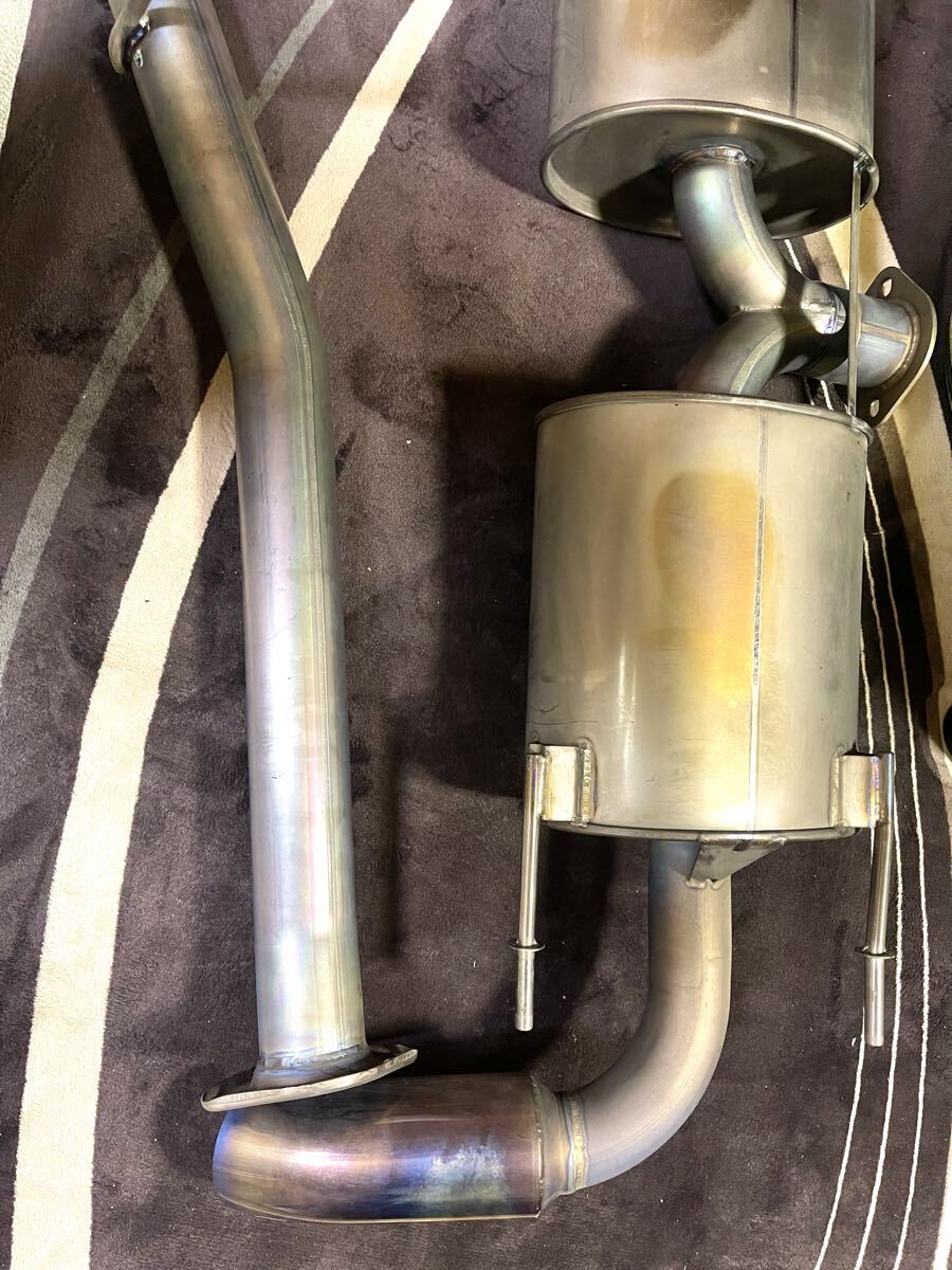 ■　RX-8　SE3P　前期　RE雨宮 ドルフィンテール フルチタン センター&リア マフラー　■_画像3