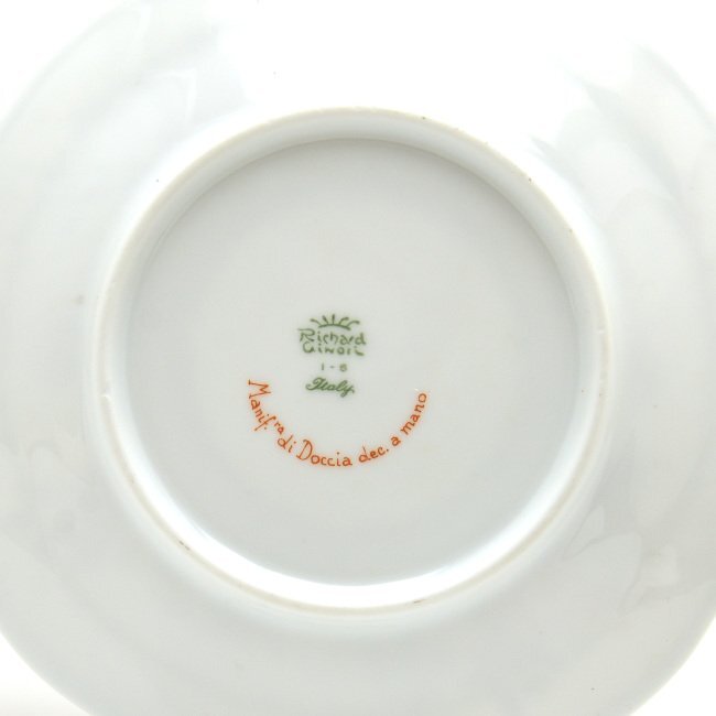 50%Off リチャードジノリ ティーカップ＆ソーサー ベッキオ アラ ルスティカ 手描き ミュージアムコレクション 新品 イタリア製 Richard Gi_画像10