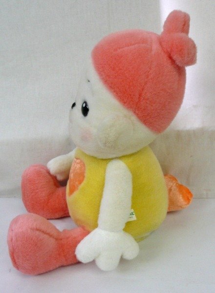 ☆☆BANDAI バンダイ　プリモプエル　恐らく ももりんご　動作OK！　当時物　ぬいぐるみ　人形☆USED品_画像5