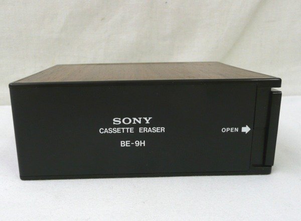 ☆☆SONY ソニー CASSETTE ERASER カセットイレーサー BE-9H カセット消磁器 イレイザー 動作未確認☆ジャンク品_画像2