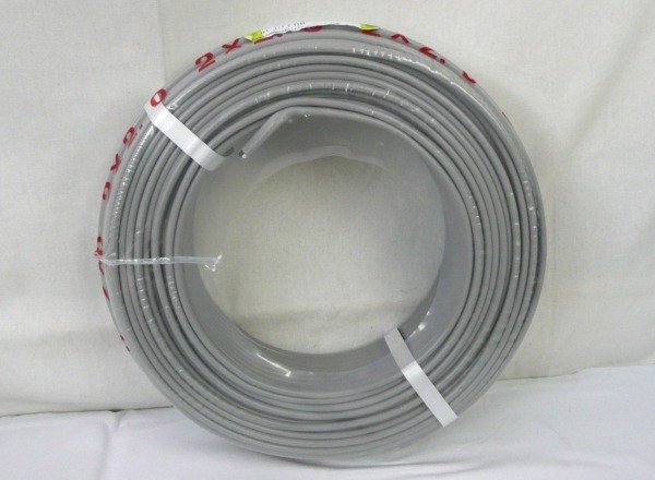☆☆YAZAKI 矢崎電線 VVF(PbF) 2×2.0mm 灰 100m 概算11㎏☆未開封品2_画像2