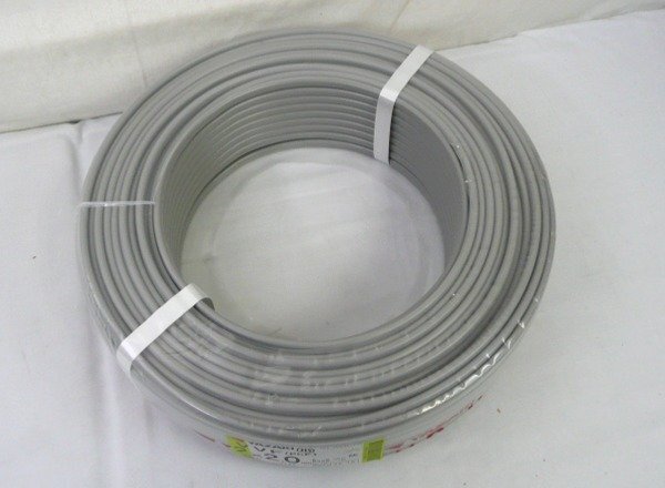 ☆☆YAZAKI 矢崎電線 VVF(PbF) 2×2.0mm 灰 100m 概算11㎏☆未開封品2_画像3