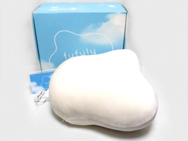 ♪BREATHER 呼吸するクッション fufuly フフリー BRFU001WH♪動作OK USED品_画像1