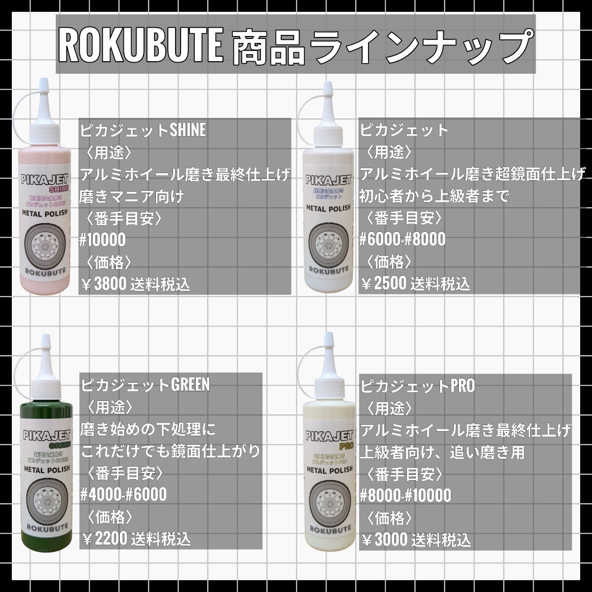 アルミ磨きの最高峰級！ピカジェットSHINE 200ml_画像5