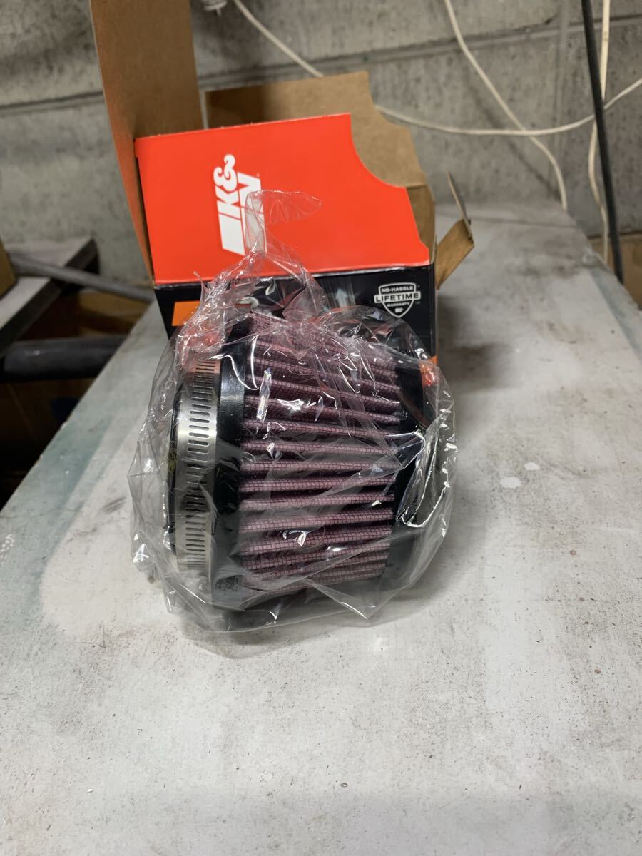 K&Nオーバルテーパーエアーフィルター RU-2780 62mm_画像3