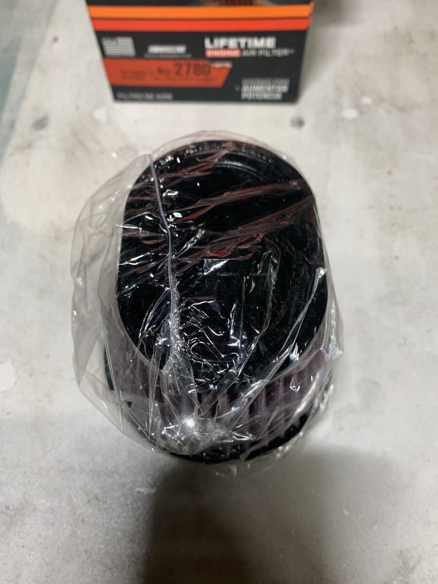 K&Nオーバルテーパーエアーフィルター RU-2780 62mm_画像4