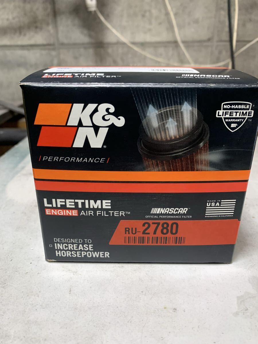 K&Nオーバルテーパーエアーフィルター RU-2780 62mm_画像5