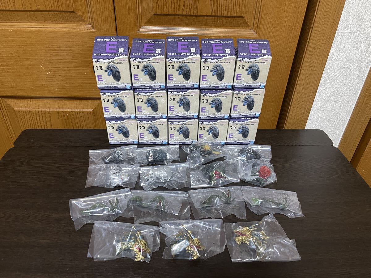 一番くじ ゴジラ モンスターヘッドマグネット 49種 64個セット_画像7