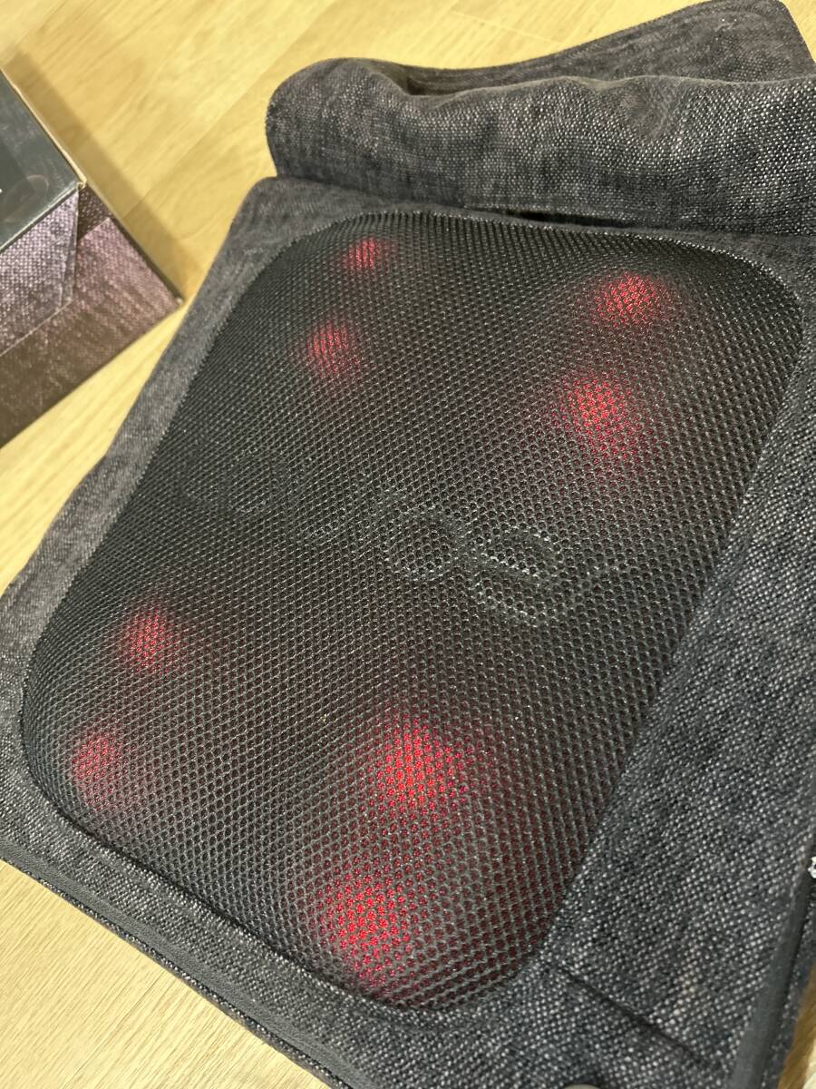 ATEX アテックス ルルド マッサージクッション 首 腰 肩 背中 プレミアム マッサージクッション ダブルもみ　AX-HCL 338_画像5