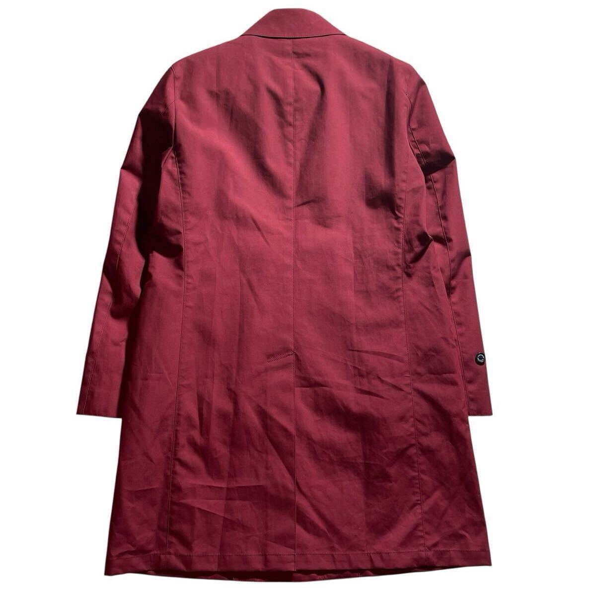 【極美品 希少色 入手困難 XL】MACKINTOSH マッキントッシュ フィロソフィー ゴム引きコート ステンカラー ライナー ロング丈 アウター _画像4
