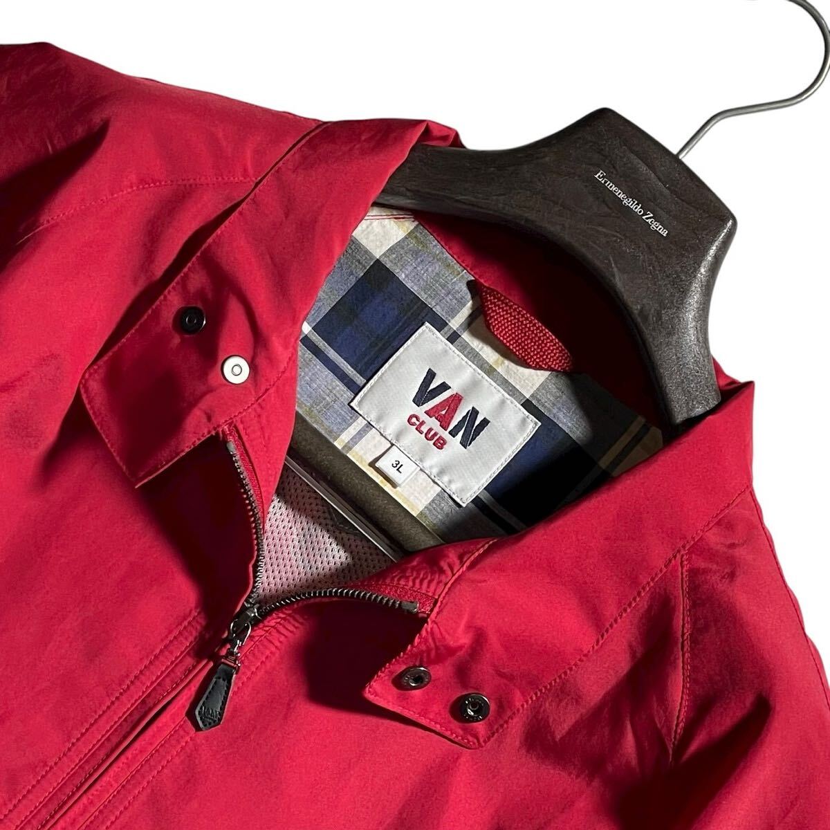 【良品 幻の3L】VAN CLUB ヴァンクラブ スイングトップ ドリズラー バリトンジャケット スウィングトップ アイビー トラッド 2XL ブルゾン _画像4