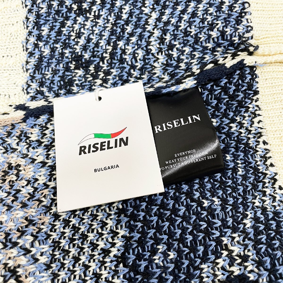 個性 ヨーロッパ製※定価5万◆ブルガリア発※RISELIN セーター ニット 上質 ソフト 暖かい 遊び心 総柄 刺繍 トップス クリスマス XL/50_画像9