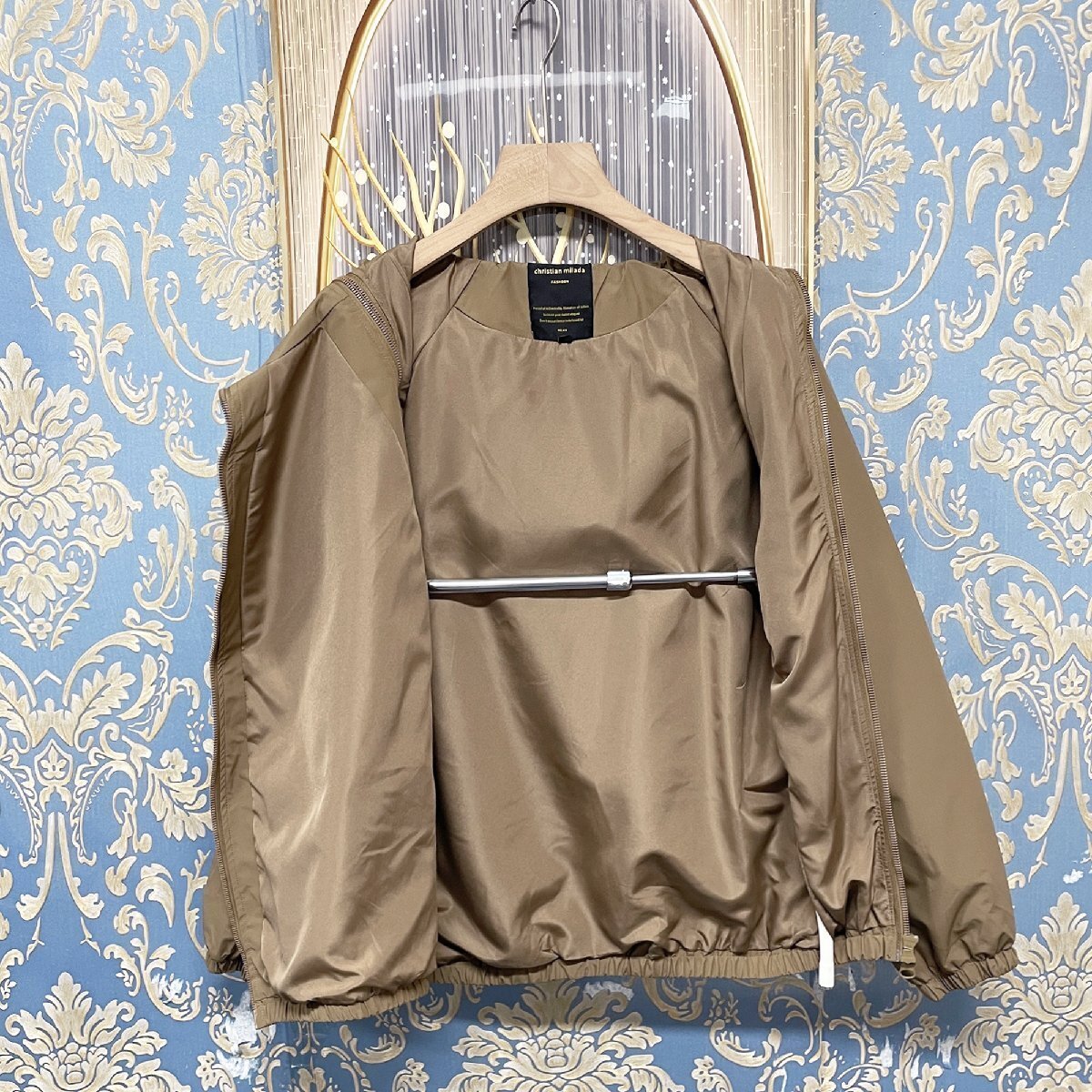 定価6万★christian milada・ミラノ発・ジャケット★防風 撥水 カジュアル 個性 マウンテンパーカー アウター トップス スポーツ XL/50_画像3